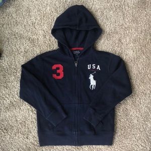 Polo Ralph Lauren Zip Up Hoodie